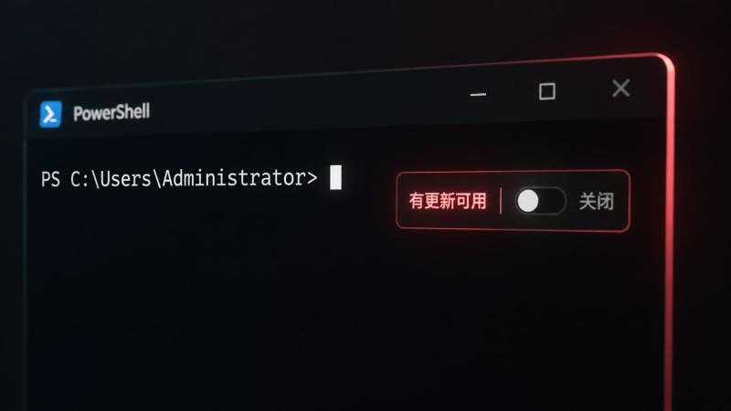 彻底禁用 PowerShell 的更新提醒